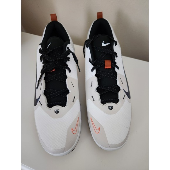 Nike‎ Force Trout 9 PRO MCS Baseball Size: 15 - FZ8644 100 - White / Phantom main image 4